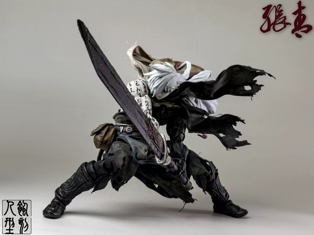 [In Stock] Etched 1/12 Scale Poison Witch Zhang Qing Calligraphy Version Articulated Figure
