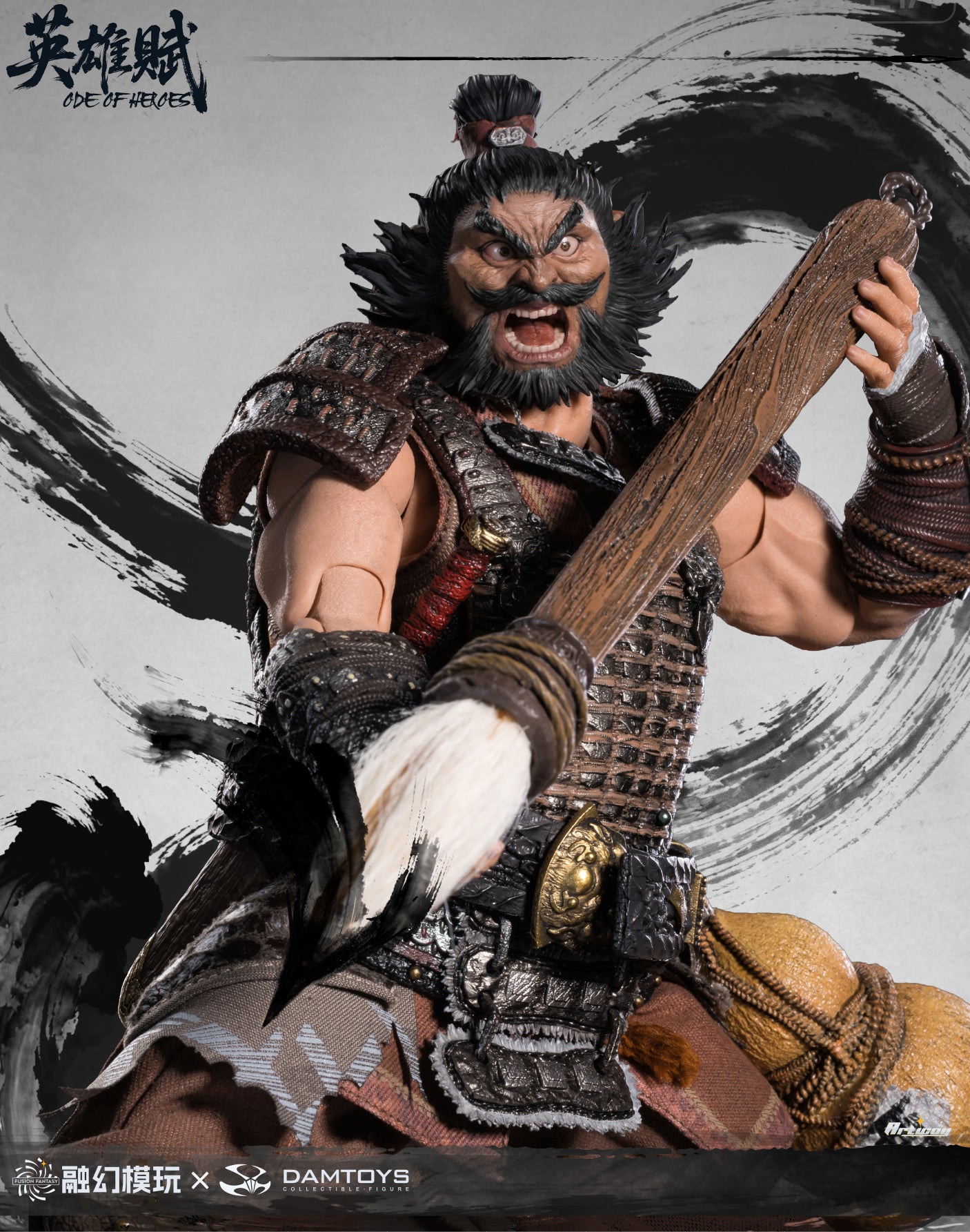【Pre-Order】Fusion Fantasy Heroes of The Three Kingdoms  Zhang Fei  action figure