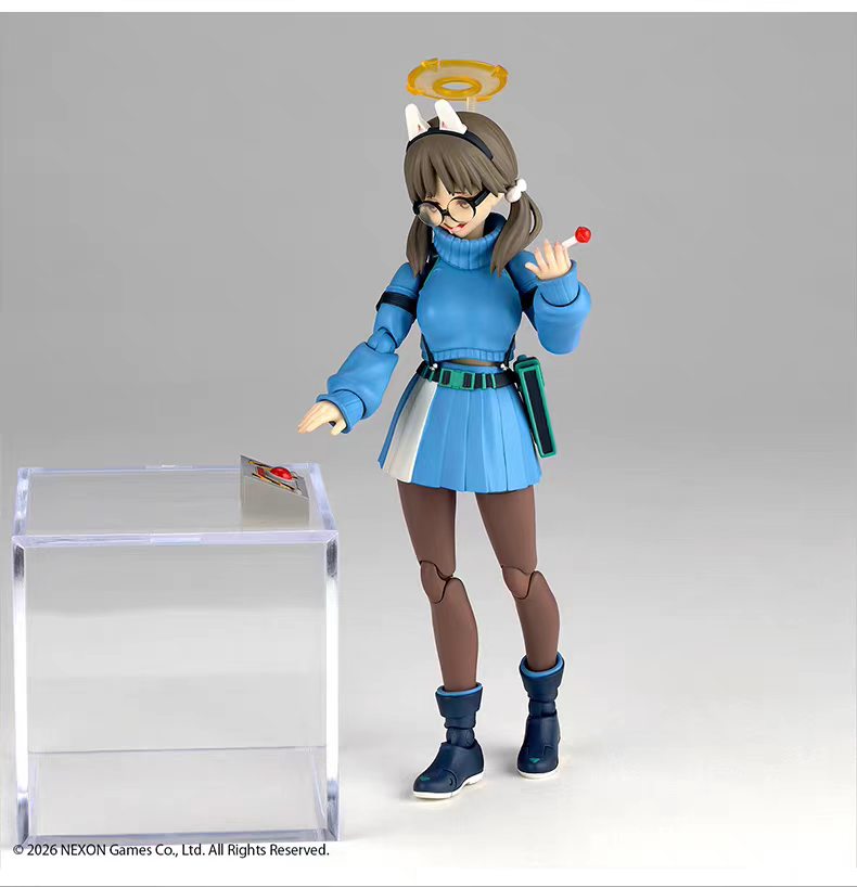 【Pre-Order】 Kaiyodo Revoltech Blue Archive: Moe (Art) – Posable Figure