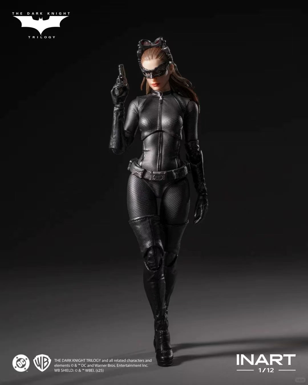 【In Stock】INART Original 1/12 Batman: The Dark Knight Trilogy Catwoman Selena Kyle Anime Action Figure