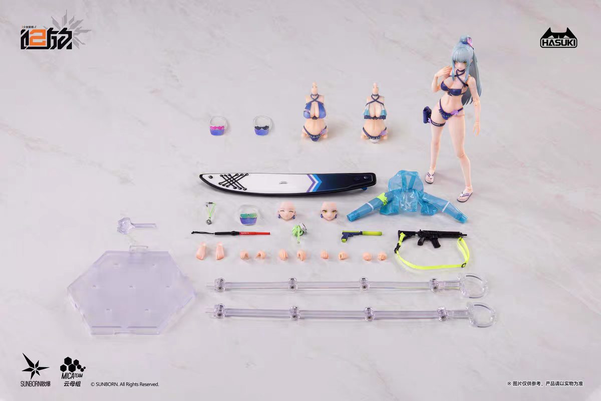 【Pre-Order】HASUKI 1/12 PA013 Azure Trails Kroka and Swimsuit Accessories