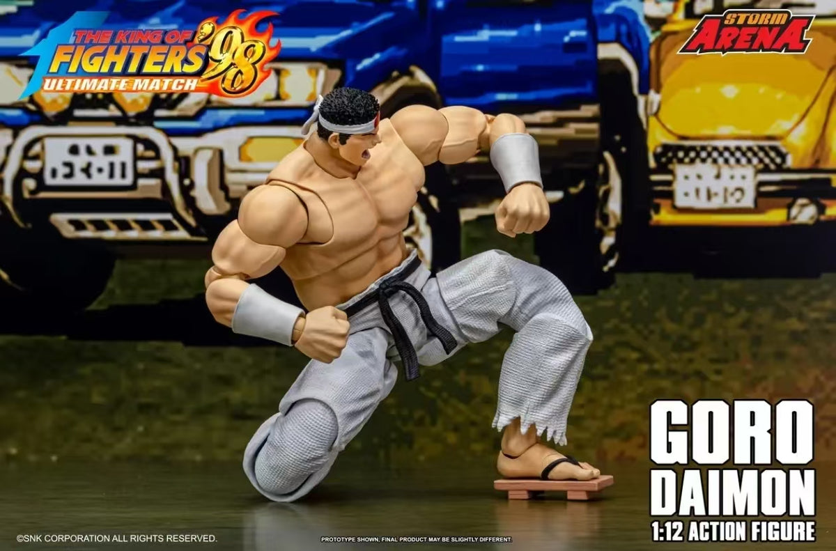 [In Stock] STORM 1/12 KOF '98 Ultimate Match Goro Daimon Figure, Action Figure