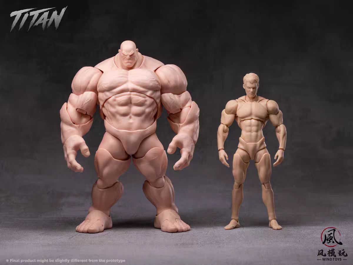 [Pre-order] Wind Toys Titan 1/12 Scale Super Articulated Muscle Body Figure