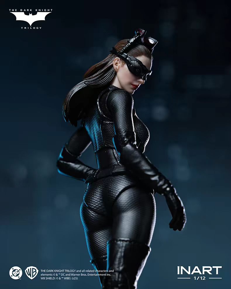 【In Stock】INART Original 1/12 Batman: The Dark Knight Trilogy Catwoman Selena Kyle Anime Action Figure