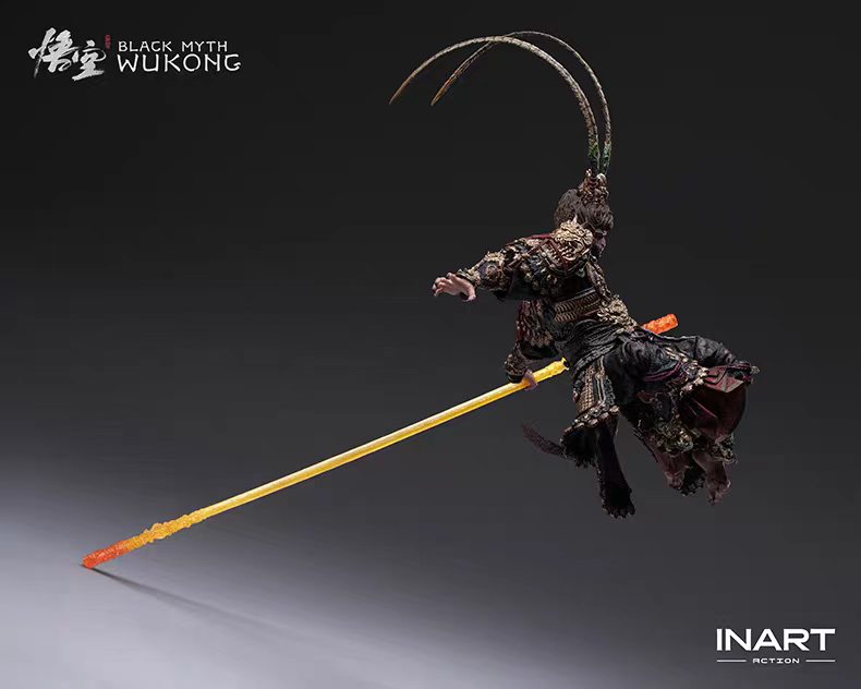 【Pre-Order】INART Action Black Myth: Wukong Great Sage Golden Armor Set 1/12 Scale Articulated Figure