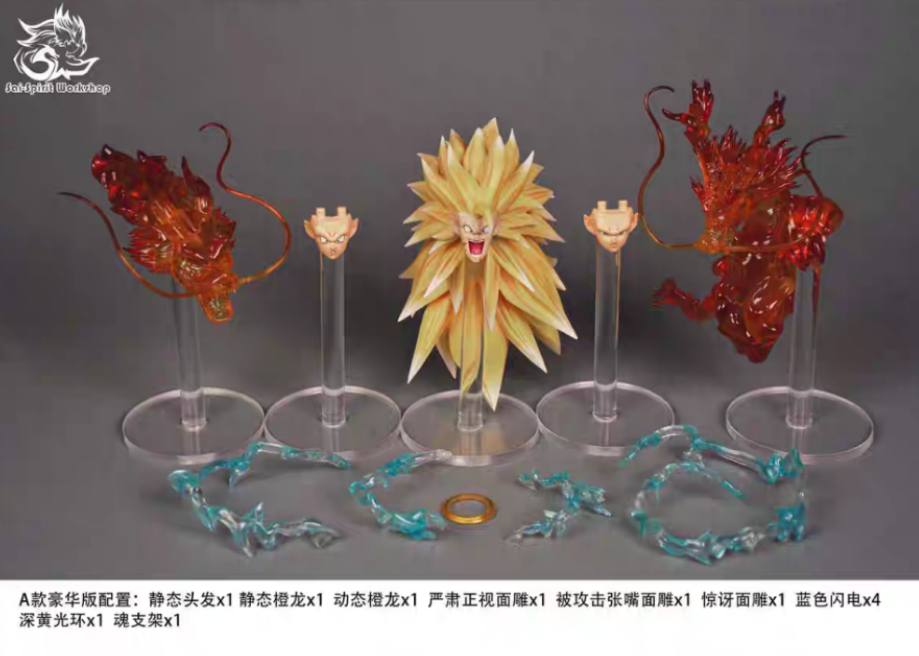 Exclusive link SSJ3Avatar accessory pack