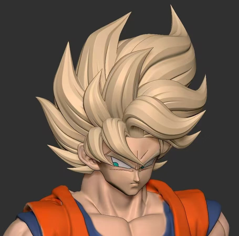 【Pre Order】 GM Super Racing Sun Wukong Accessory Pack Super Racing Solid Color Floating Hair/Straight Hair