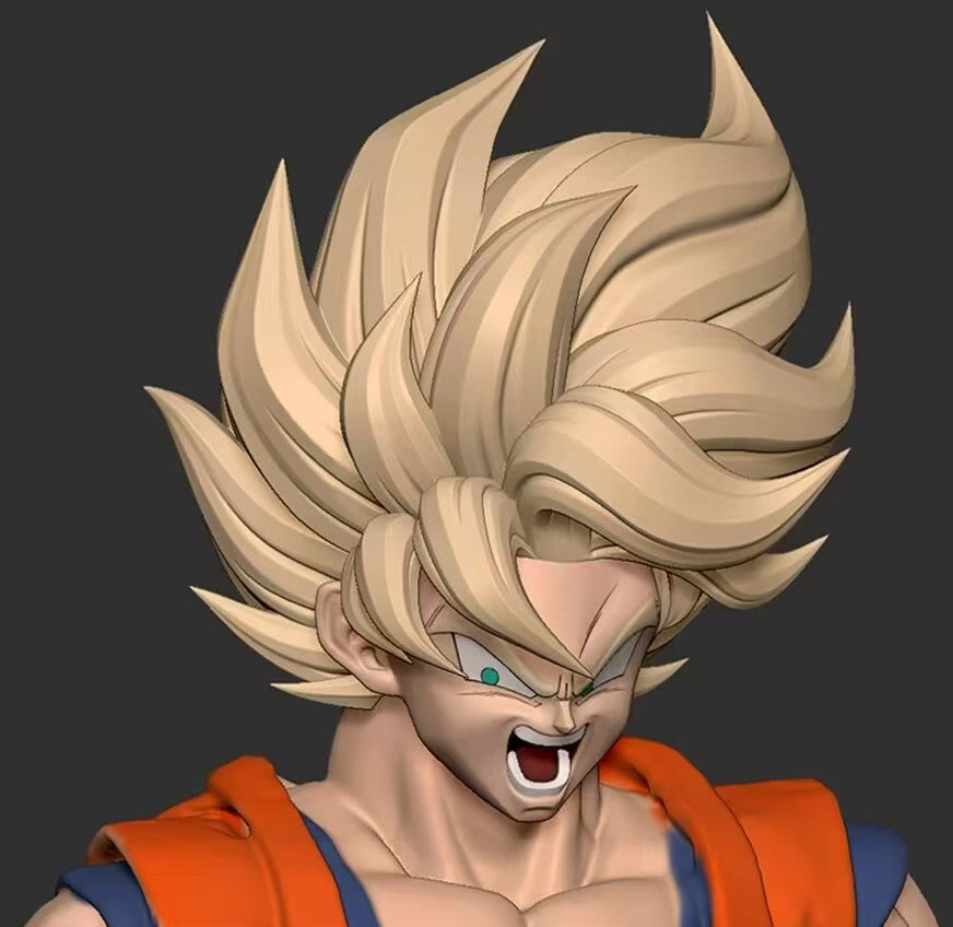 【Pre Order】 GM Super Racing Sun Wukong Accessory Pack Super Racing Solid Color Floating Hair/Straight Hair