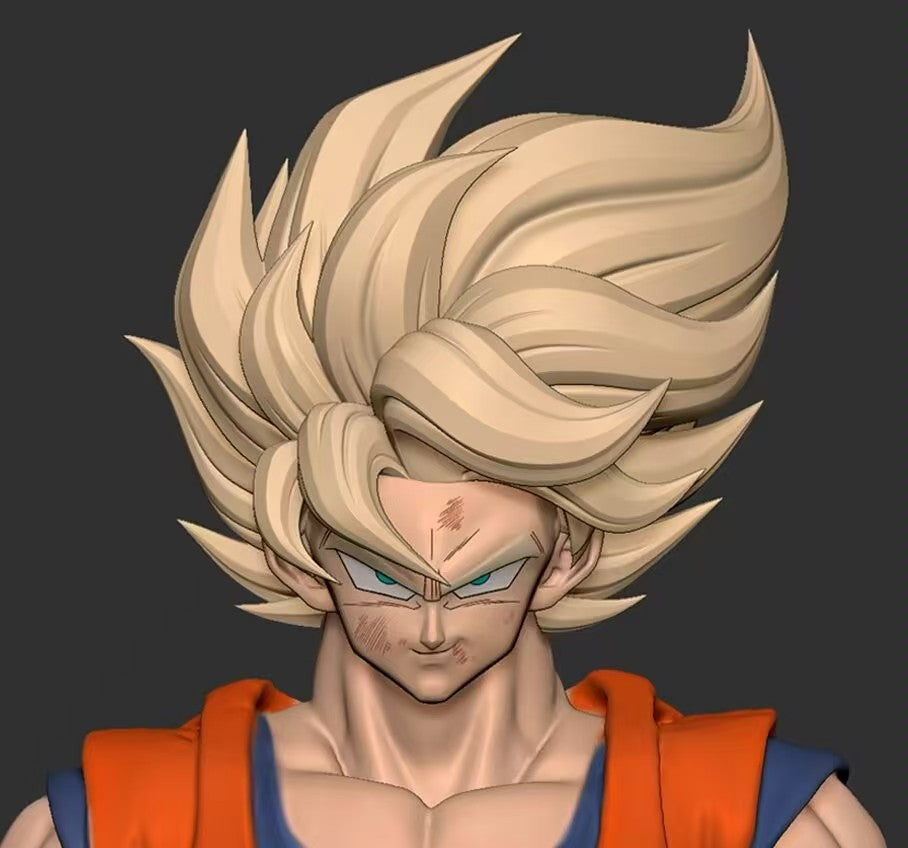 【Pre-Order】 GM Super Racing Sun Wukong Accessory Pack Super Racing Solid Color Floating Hair/Straight Hair