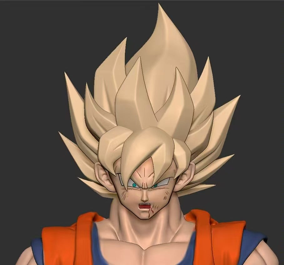 【Pre-Order】 GM Super Racing Sun Wukong Accessory Pack Super Racing Solid Color Floating Hair/Straight Hair