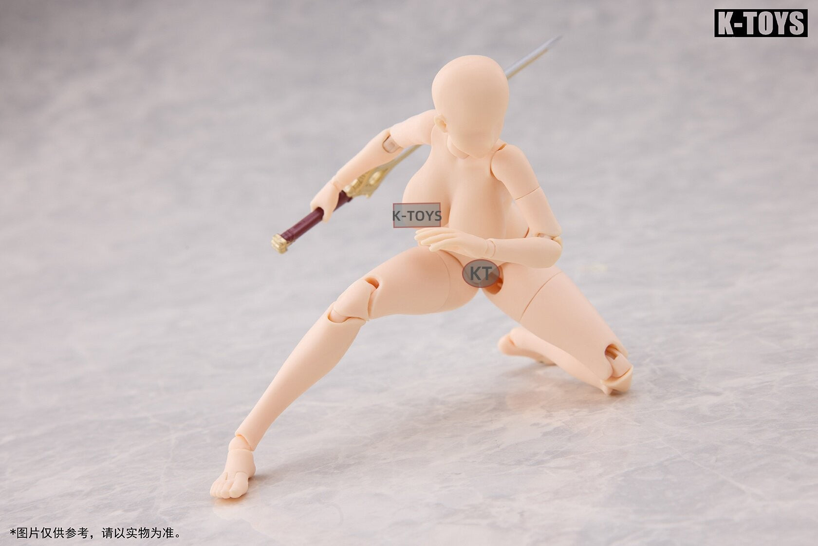 【 In Stock 】 KTOYS 112 Day Manfeng Full bodied Female Nude 1/12 Movable Doll