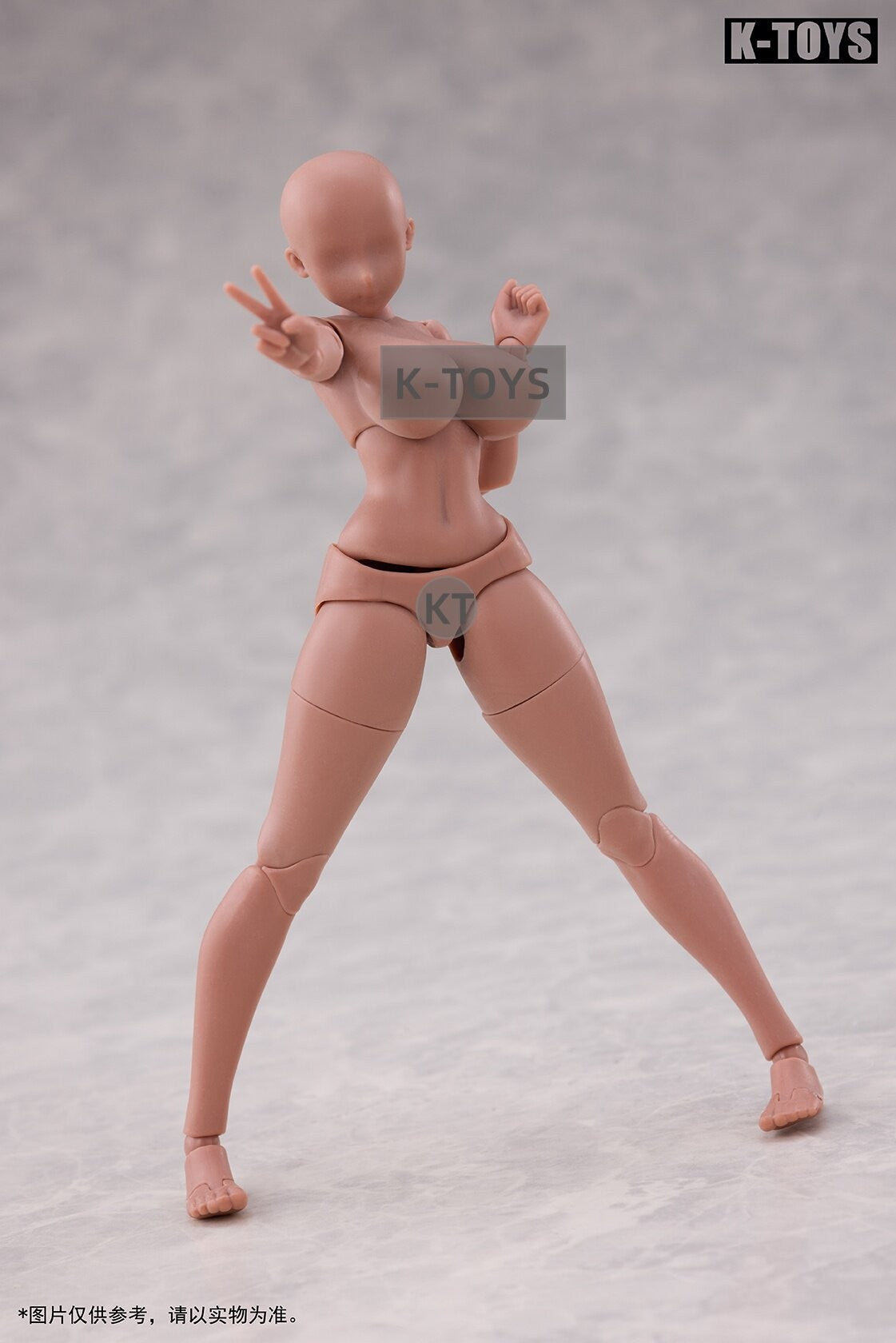 【 In Stock 】 KTOYS 112 Day Manfeng Full bodied Female Nude 1/12 Movable Doll