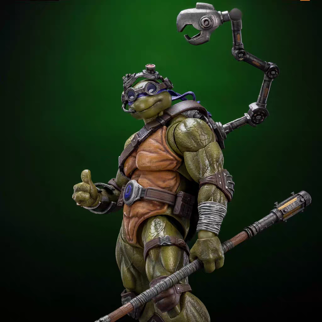 【In Stock】 Authorized TMNT Ninja Turtles Purple Turtles Donatello 1/12 Mobile Doll