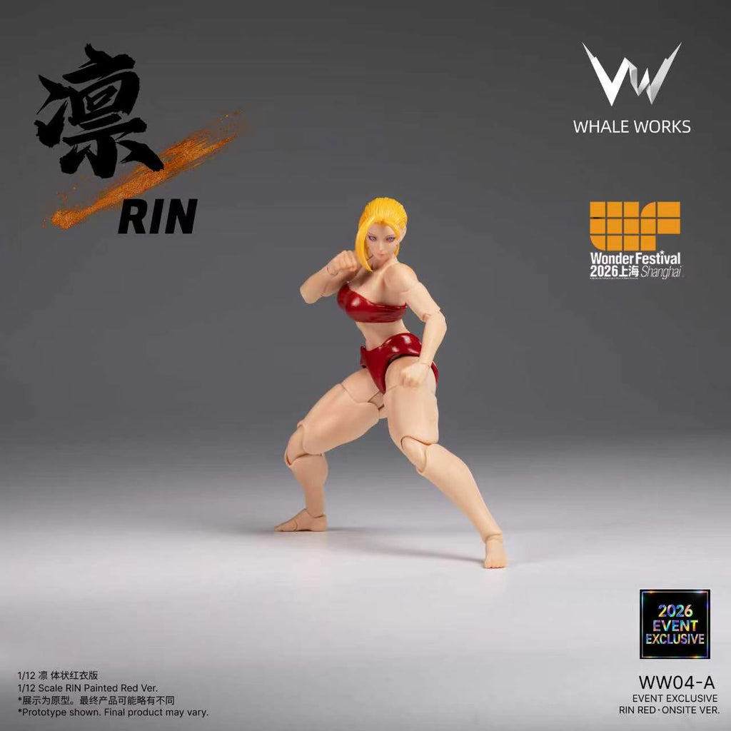 【in stock】WHALE WORKS 2026 Wonder Festival Event Exclusive: Rin 1/12 Scale Articulated Figure