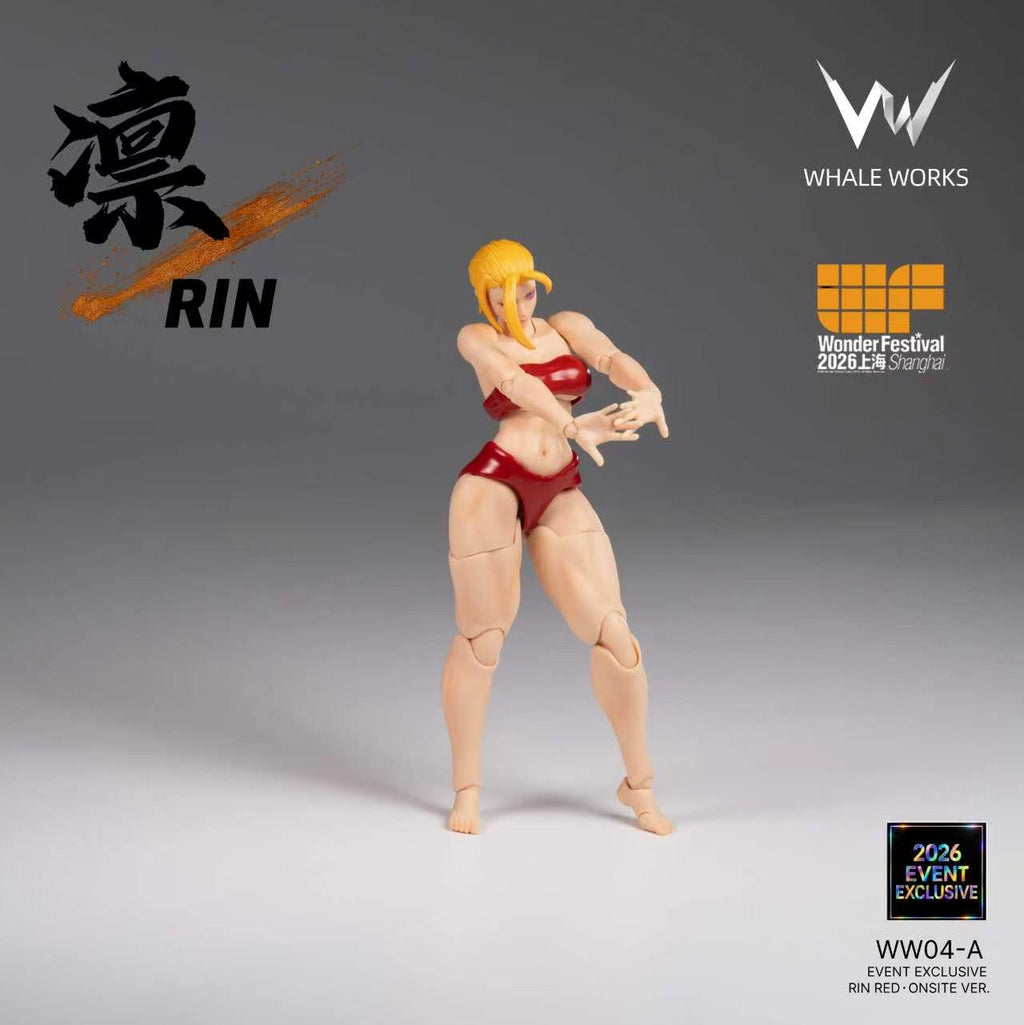 【in stock】WHALE WORKS 2026 Wonder Festival Event Exclusive: Rin 1/12 Scale Articulated Figure