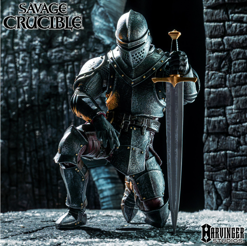 【Pre-Order】Harvinger Studios Savage Forge: Knight-Bearer – Sir Cassian & Sir Cassian 1/12 Articulated Figure