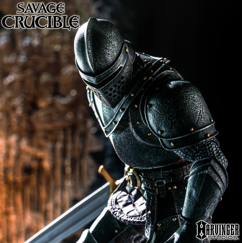【Pre-Order】Harvinger Studios Savage Forge: Knight-Bearer – Sir Cassian & Sir Cassian 1/12 Articulated Figure