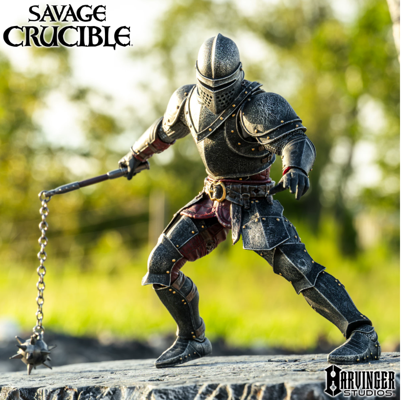 【Pre-Order】Harvinger Studios Savage Forge: Knight-Bearer – Sir Cassian & Sir Cassian 1/12 Articulated Figure