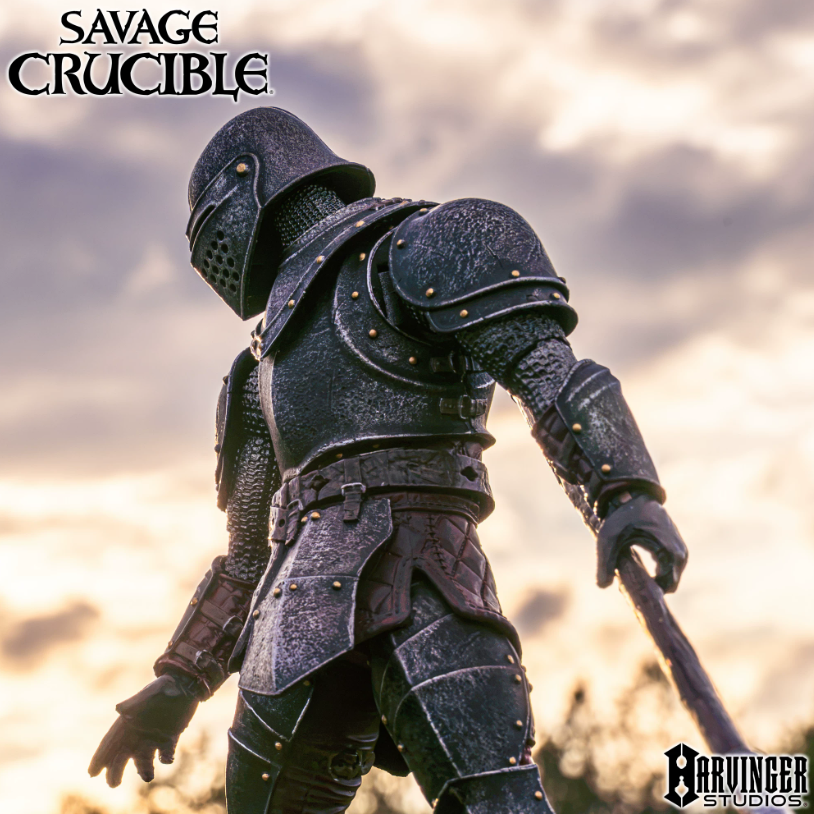 【Pre-Order】Harvinger Studios Savage Forge: Knight-Bearer – Sir Cassian & Sir Cassian 1/12 Articulated Figure