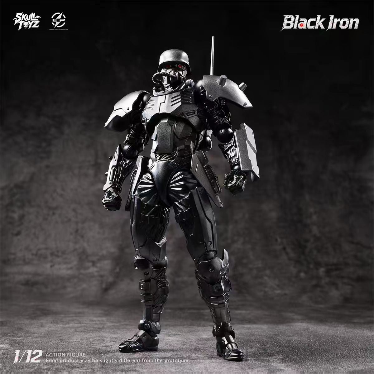 【Pre-Order】Skull Toyz X Snake Crimsoneye Blackarmor 1/12 Articulated figure