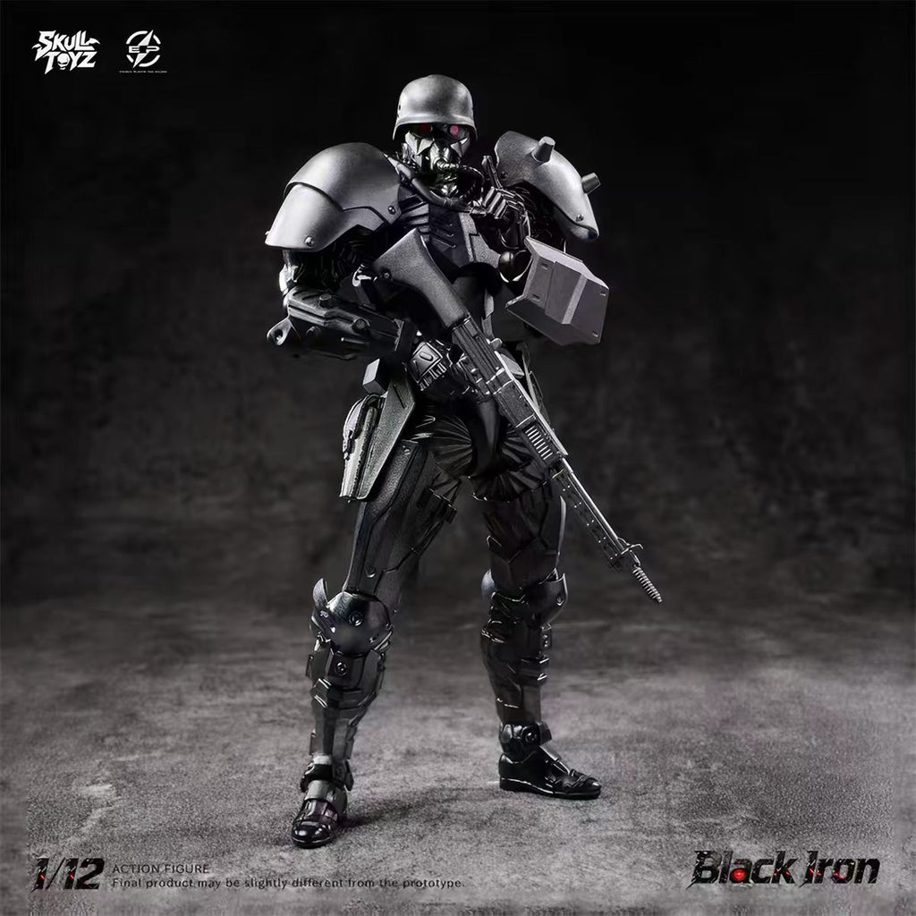 【Pre-Order】Skull Toyz X Snake Crimsoneye Blackarmor 1/12 Articulated figure