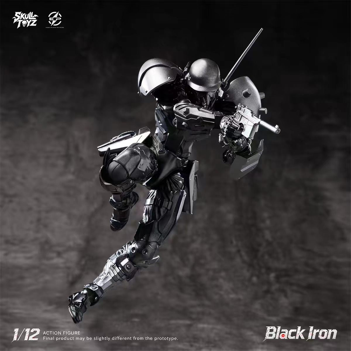 【Pre-Order】Skull Toyz X Snake Crimsoneye Blackarmor 1/12 Articulated figure