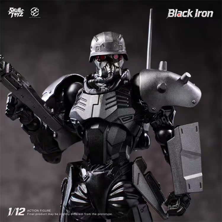 【Pre-Order】Skull Toyz X Snake Crimsoneye Blackarmor 1/12 Articulated figure