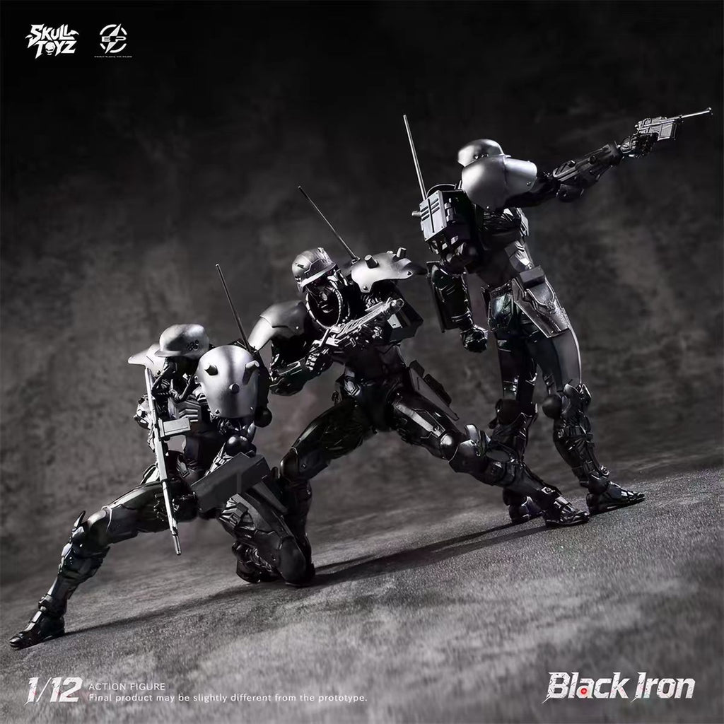 【Pre-Order】Skull Toyz X Snake Crimsoneye Blackarmor 1/12 Articulated figure