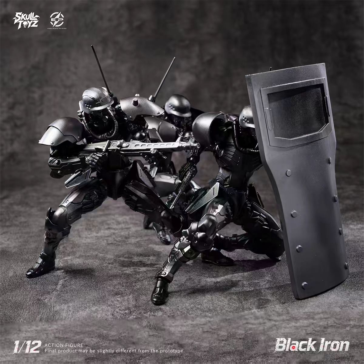 【Pre-Order】Skull Toyz X Snake Crimsoneye Blackarmor 1/12 Articulated figure