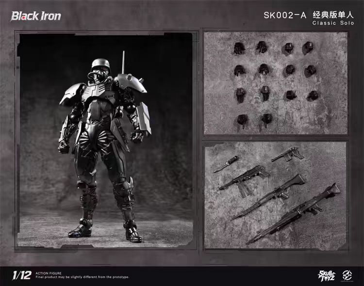 【Pre-Order】Skull Toyz X Snake Crimsoneye Blackarmor 1/12 Articulated figure