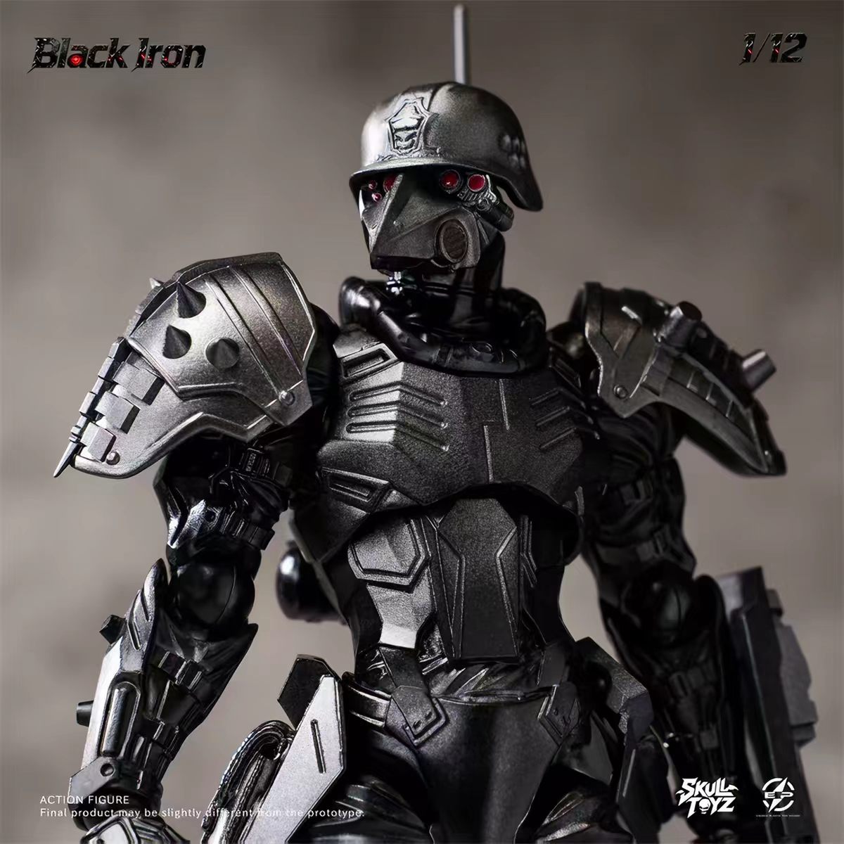 【Pre-Order】Skull Toyz X Snake Crimsoneye Blackarmor 1/12 Articulated figure