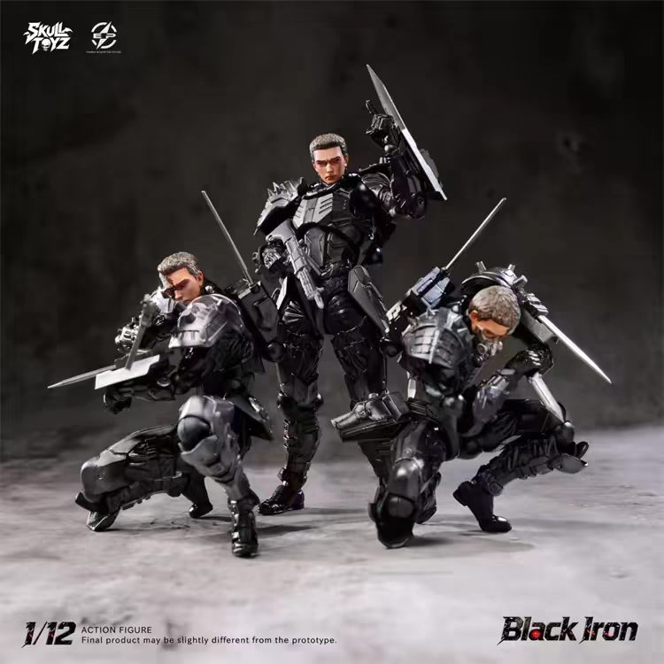 【Pre-Order】Skull Toyz X Snake Crimsoneye Blackarmor 1/12 Articulated figure