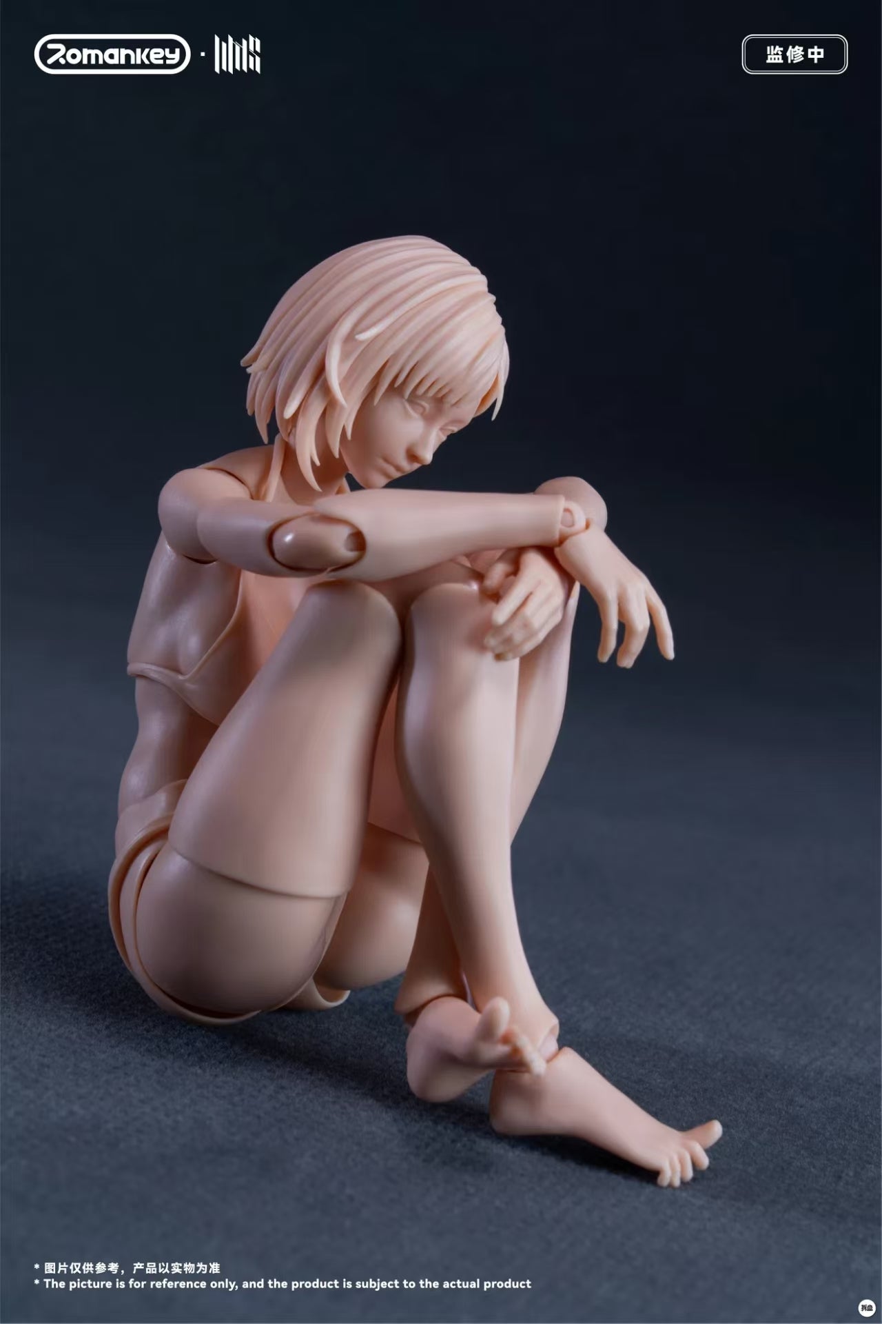 【Pre-Order】Romankey UMS004 1/12 Super Articulated Female Body Mia (Unpainted)
