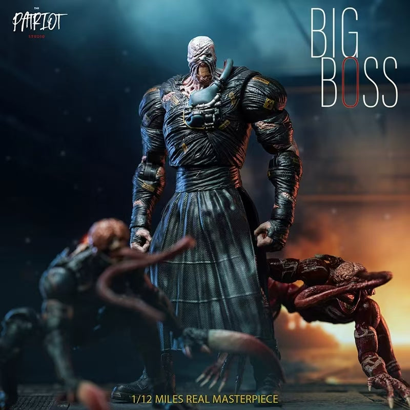 【In Stock】Patriot Studio Biohazard Chaser/BIG BOSS Action Figure