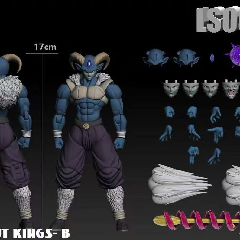 2025NEW LS Studio 1/12 Dragon Ball Super Moro Breakout King  A,B Action Figure