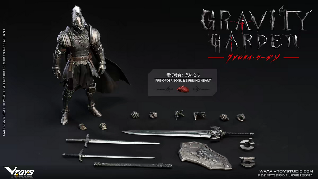 【Pre Order】Vtoys Silver Moon Knight Gravity Garden 1/12 Mobile Doll