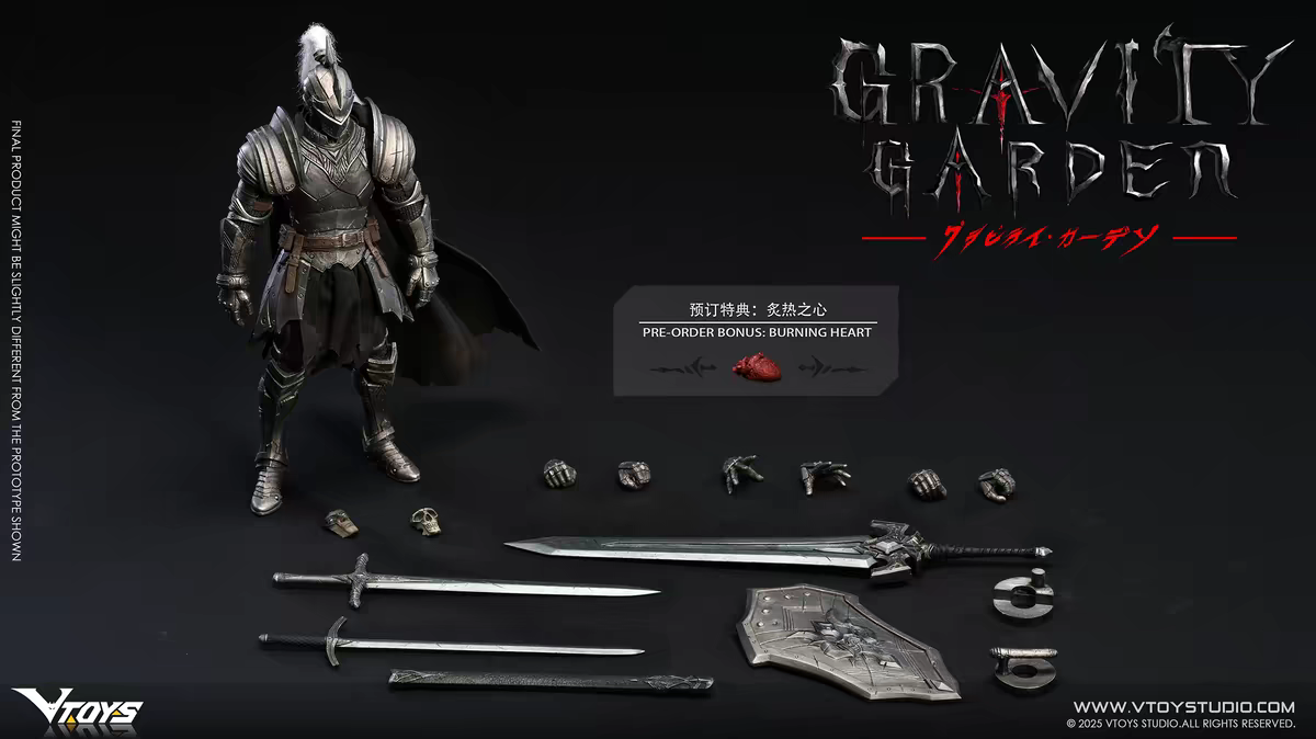 【Pre Order】Vtoys Silver Moon Knight Gravity Garden 1/12 Mobile Doll