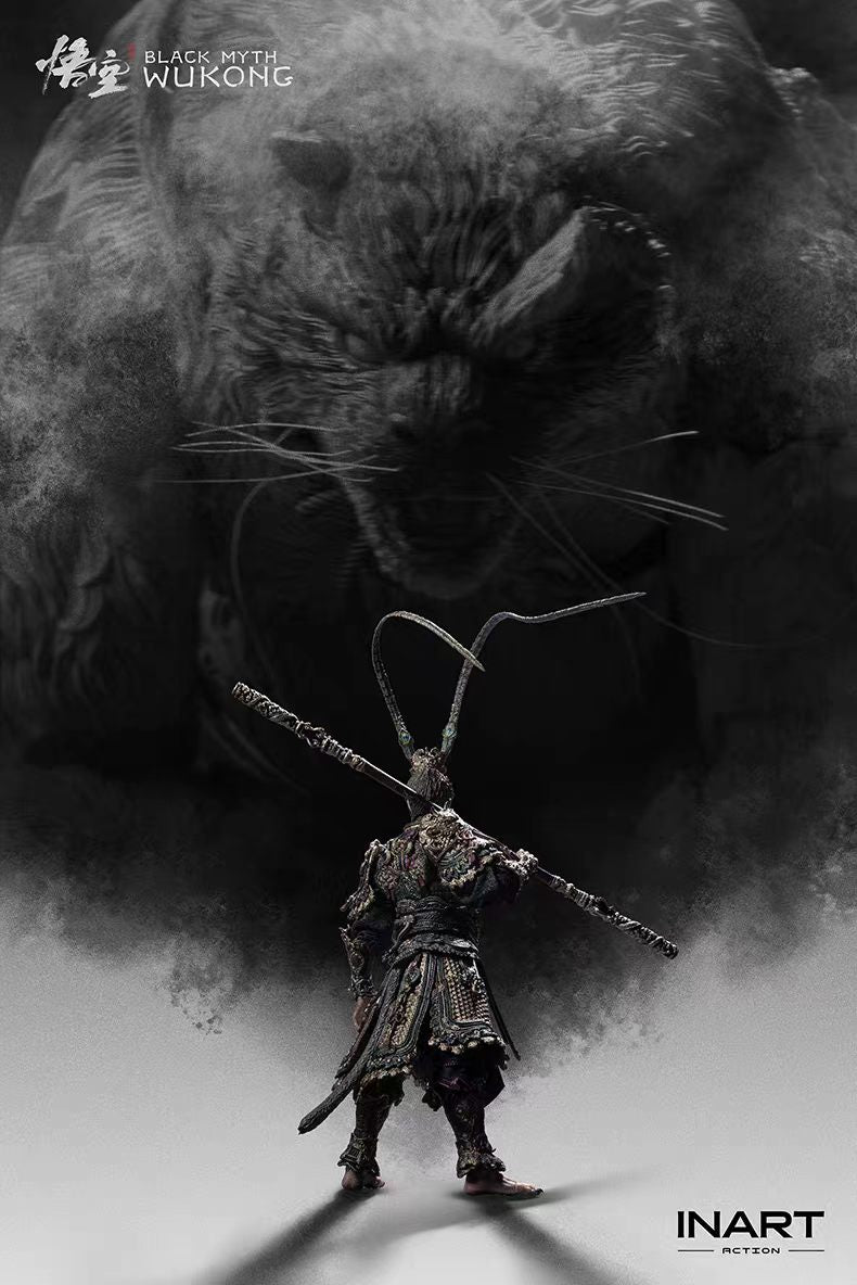 【Pre-Order】INART Action Black Myth: Wukong Great Sage Golden Armor Set 1/12 Scale Articulated Figure