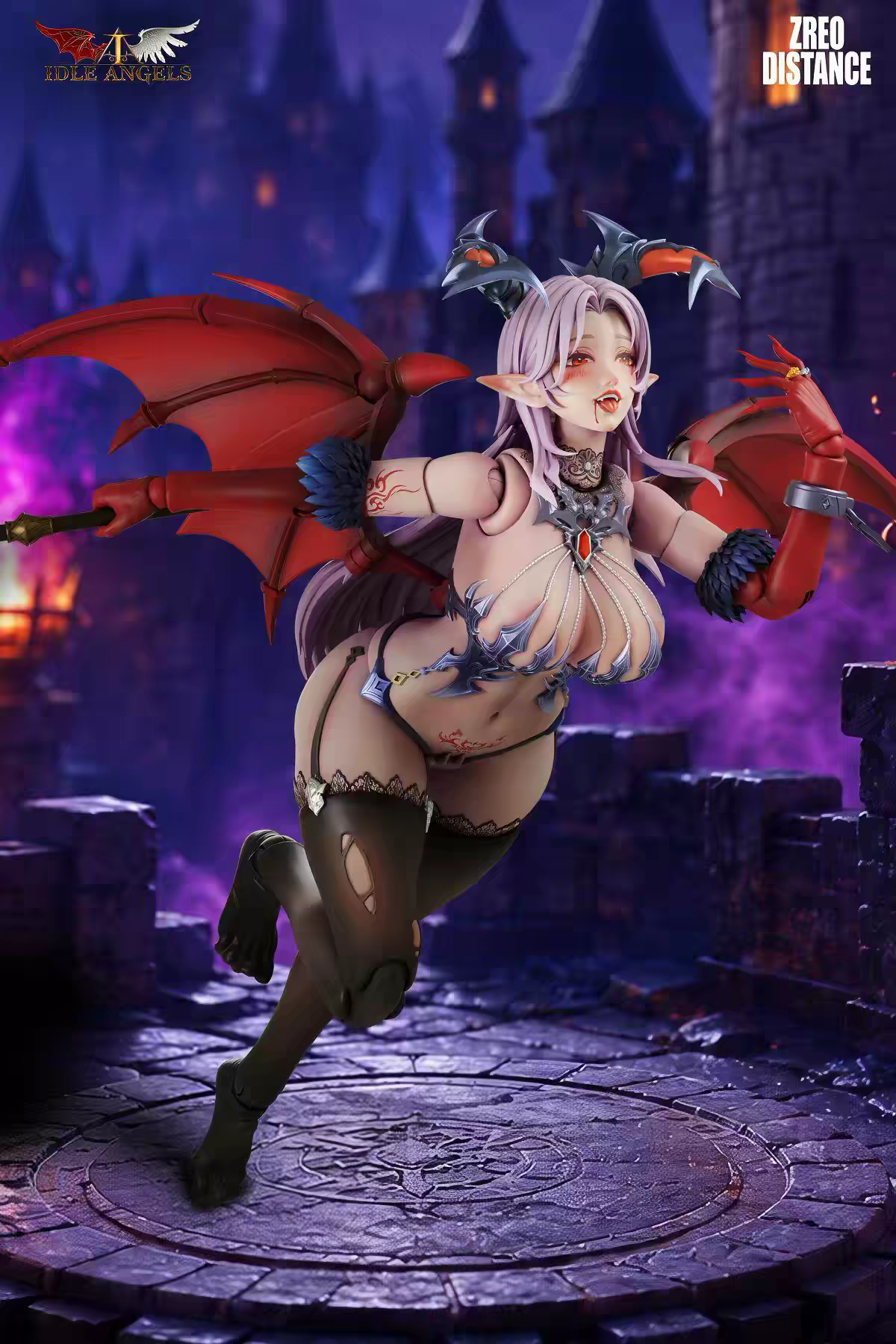 【Pre-Order】Zero-Distance Studio (Lingju Studio) – Idle Angels: Fallen Angel Lucifer 1/12 Scale Articulated Figure