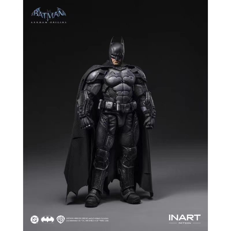 【Pre-Order】 INART Action 1/12 Batman: Arkham Origins Battle-Damaged Batman Figure