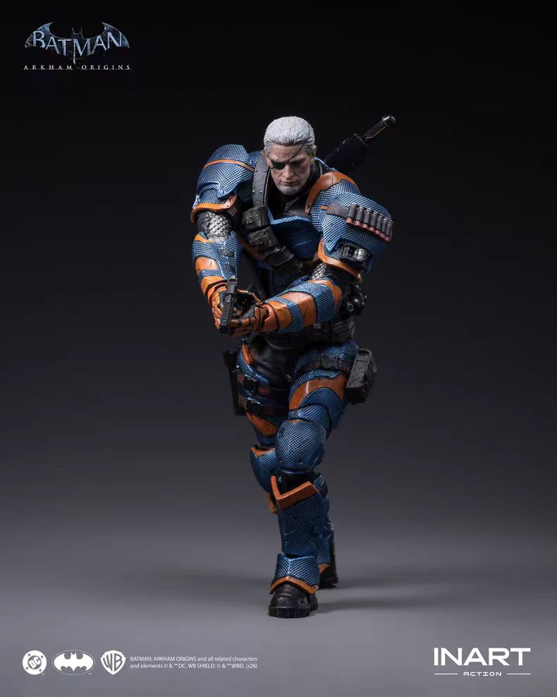 【Pre-Order】INART Action - Batman: Arkham Origins - Deathstroke Articulated Figure