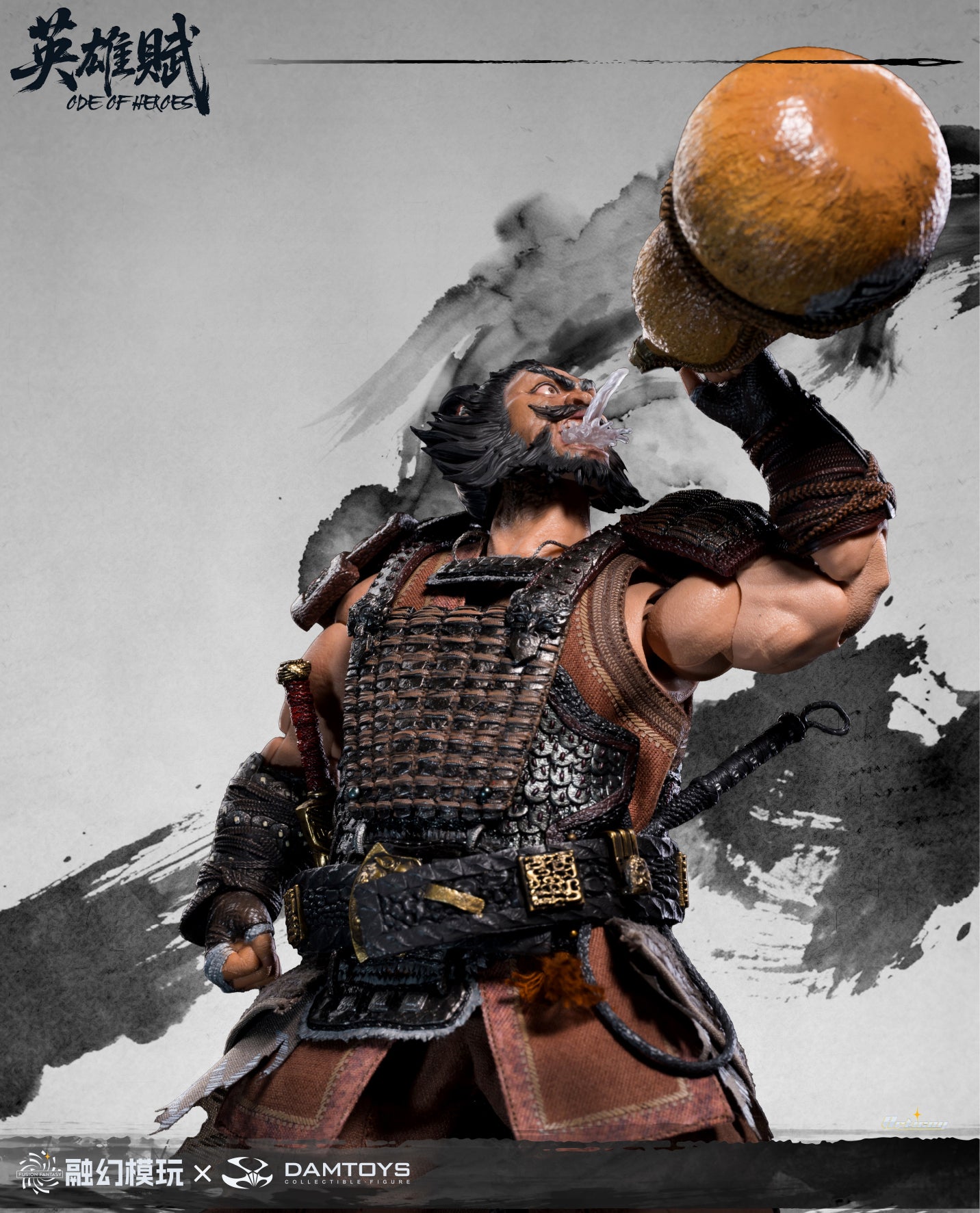 【Pre-Order】Fusion Fantasy Heroes of The Three Kingdoms  Zhang Fei  action figure