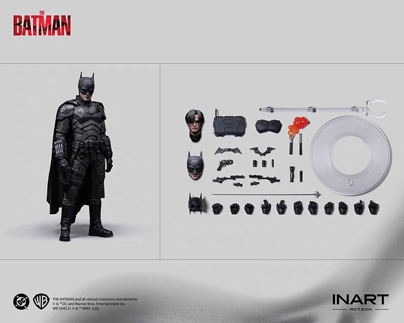 【Pre-Order】INART Action - Batman Action Figure (New Batman)