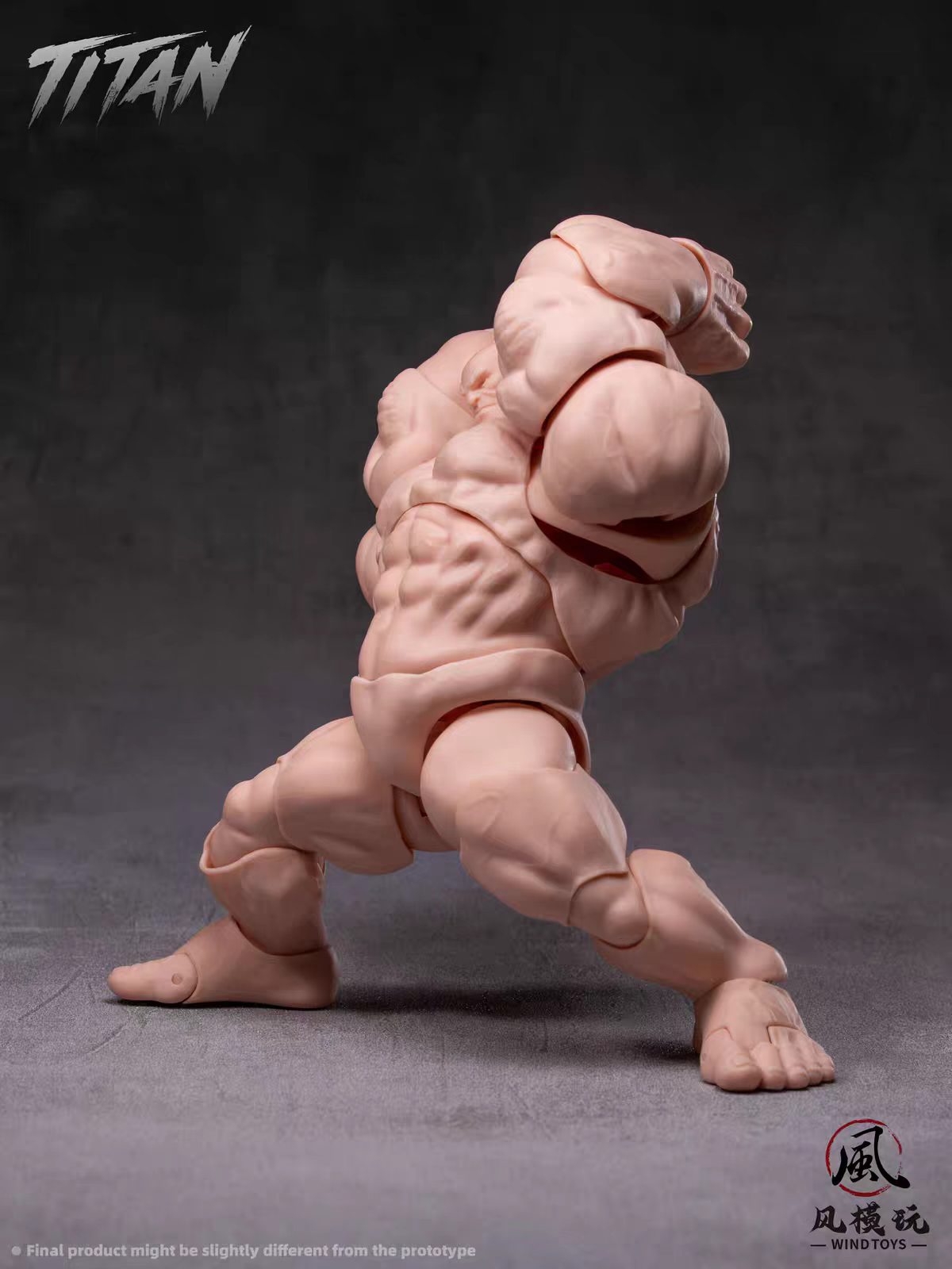 [Pre-order] Wind Toys Titan 1/12 Scale Super Articulated Muscle Body Figure