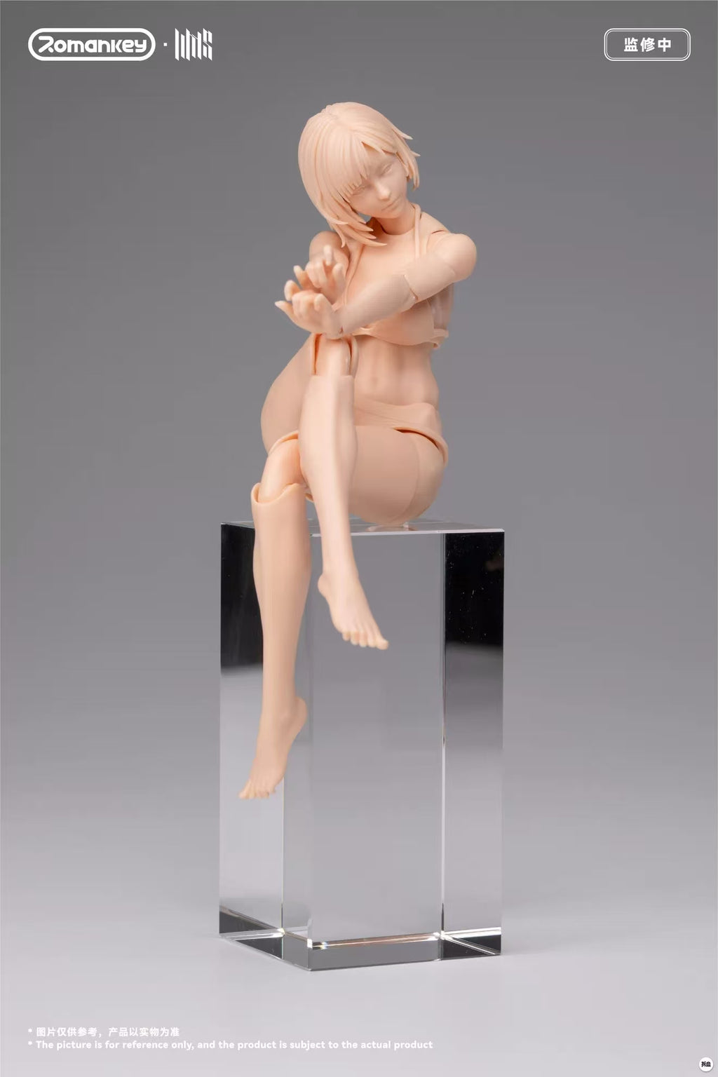 【Pre-Order】Romankey UMS004 1/12 Super Articulated Female Body Mia (Unpainted)