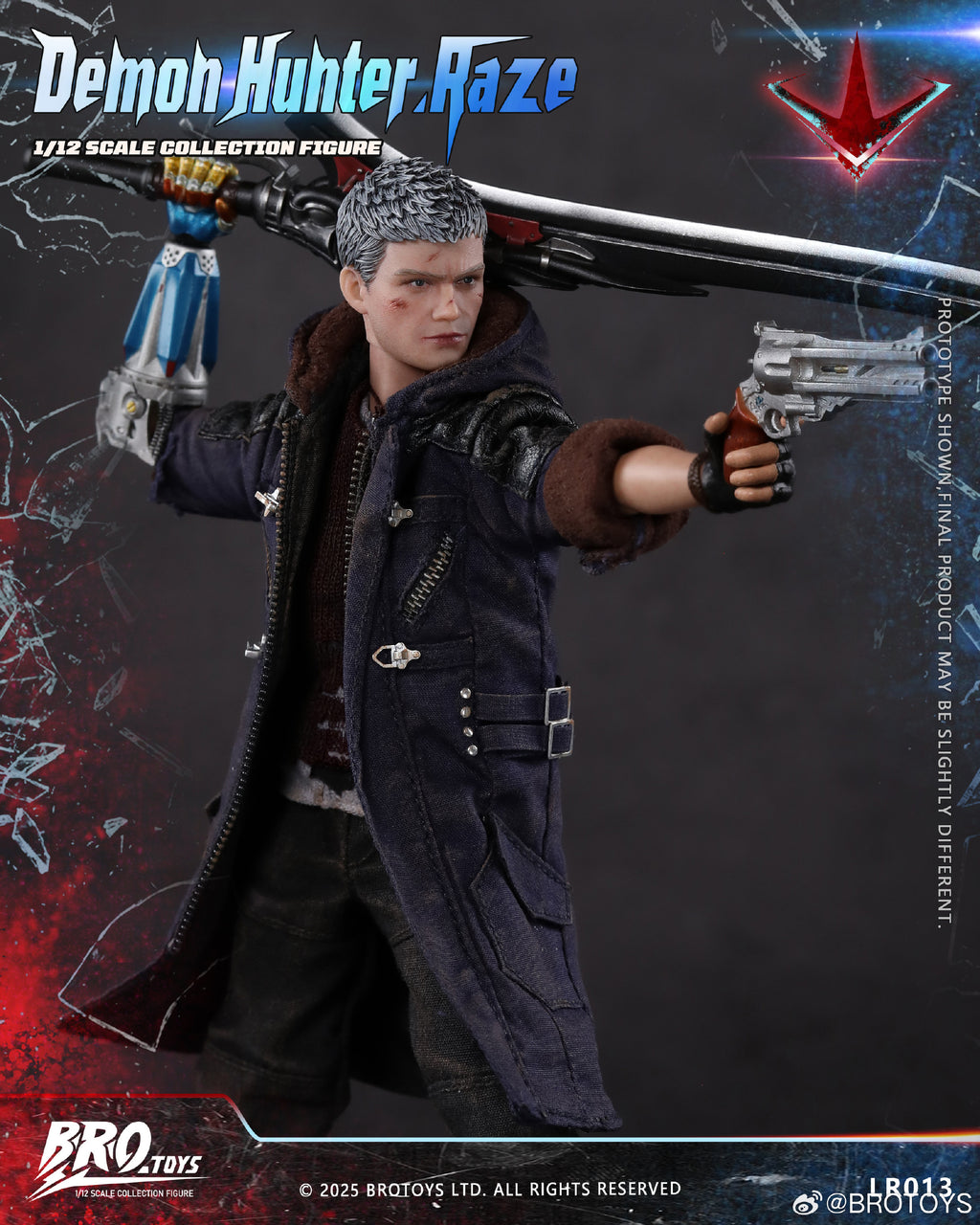 【Pre Order】 BROTOYS Monster Hunter - Razer 1/12 Mobile Doll