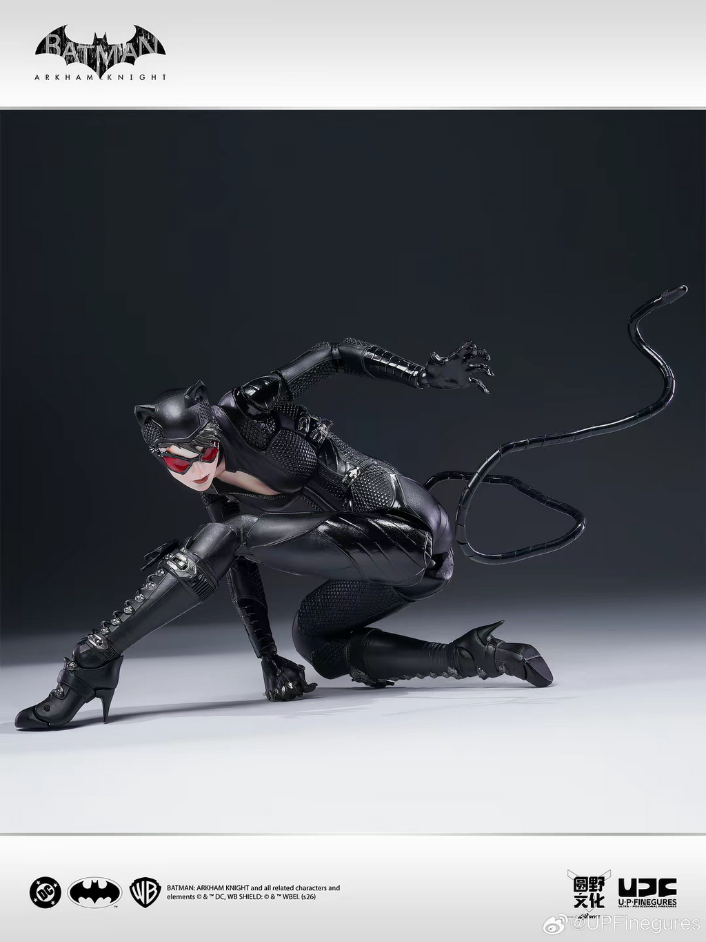 [Pre-order] Yotenno Culture &amp; Ryohin Keikaku Arkham Knight Catwoman 1/12 Scale Figure