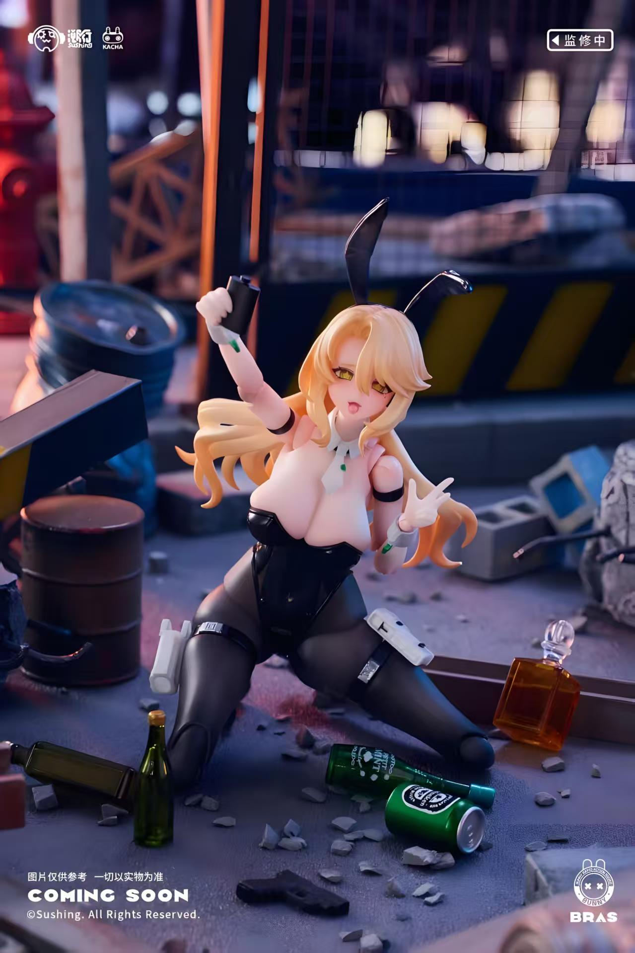 【  Pre sale 】 Hanging Rabbit Rapid Response Team Shield Hand Elena Finished Mobile Phone