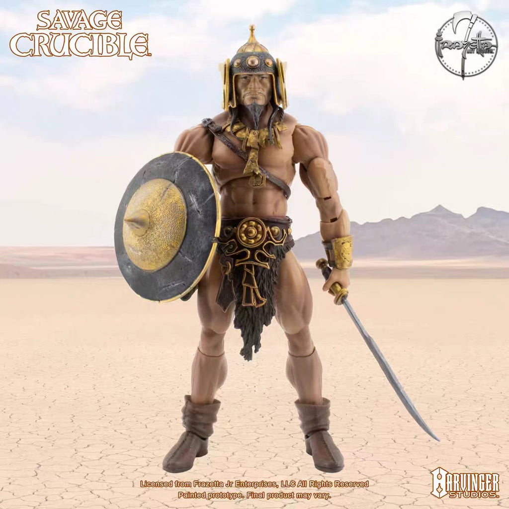 【Pre-Order】Harvinger Studios Savage Forge 4-Wave Khan Snake Man 7-inch Articulated Figure