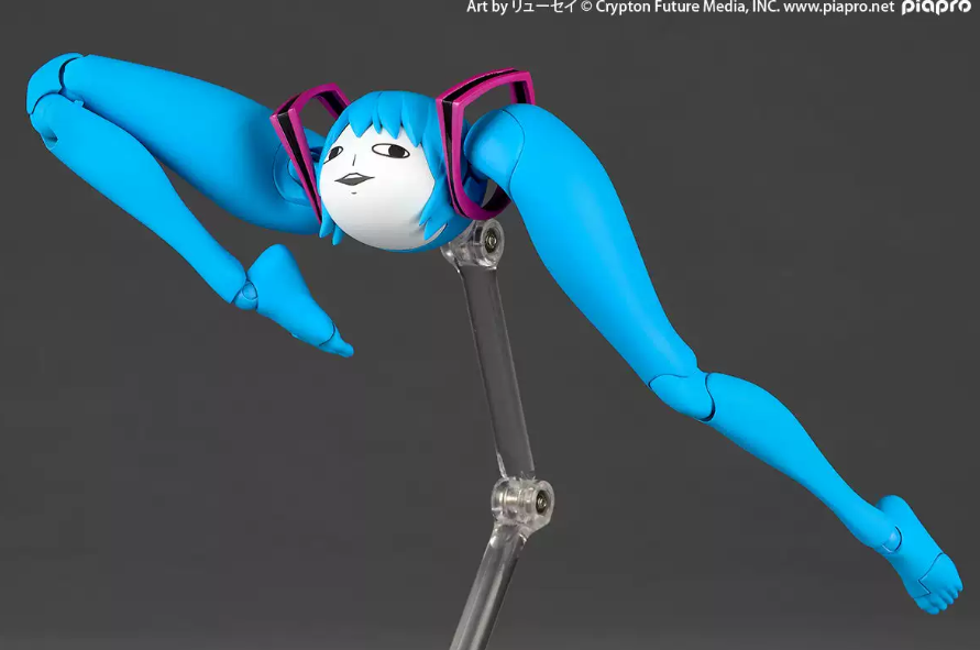 [Pre-Order] Kaiyodo Revoltech Hatsune Miku "Shiteyanyo" (Leg-Miku) Posable Figure